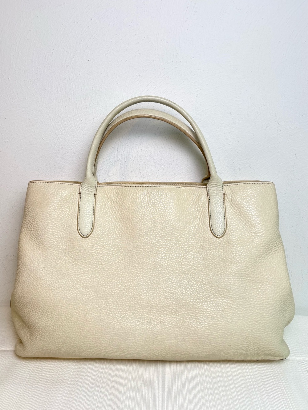Mark & Graham Caroline Large Pebbled Leather Tote Purse Bag